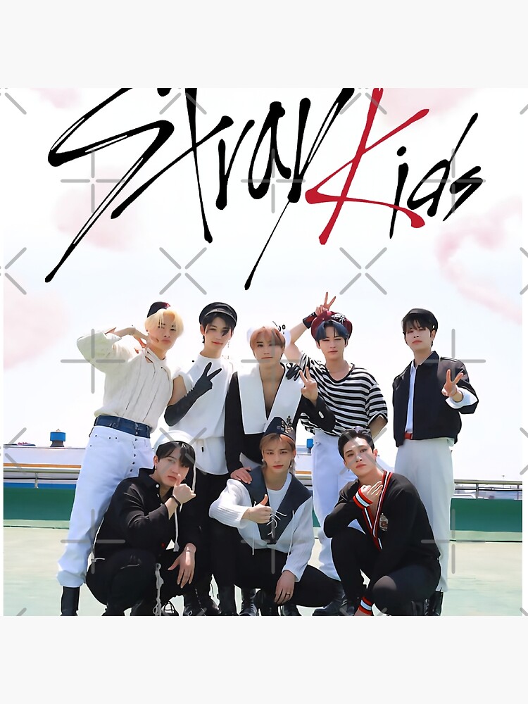 Stray Kids Dominate World Tour Throw Pillow - Image 2