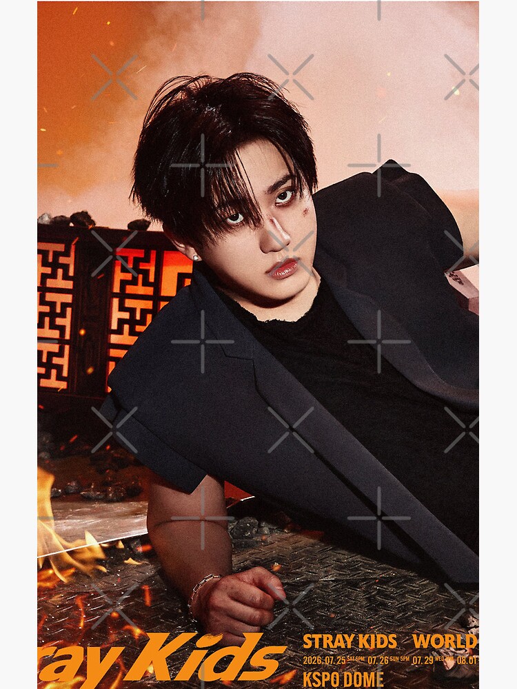 Stray Kids Changbin Run It Shower Curtain - Image 2