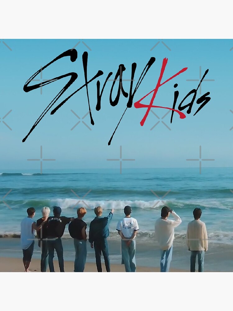Stray Kids Pastel Blue Summer Tapestry - Image 2