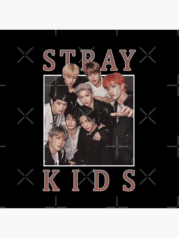 Stray Kids Vintage Retro Band Style 90s Tapestry - Image 2