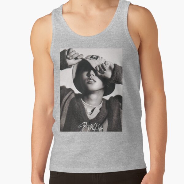 Han Black And White Hot Photoshoot Tank Top - Image 3
