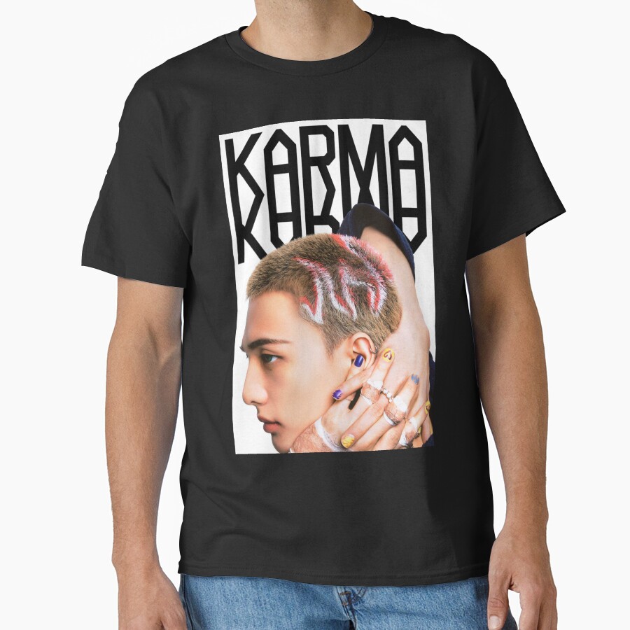 Stray Kids Karma Hyunjin T-shirt - Image 2