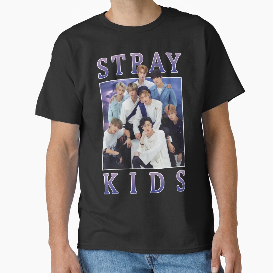 Stray Kids Vintage Retro Band T-shirt