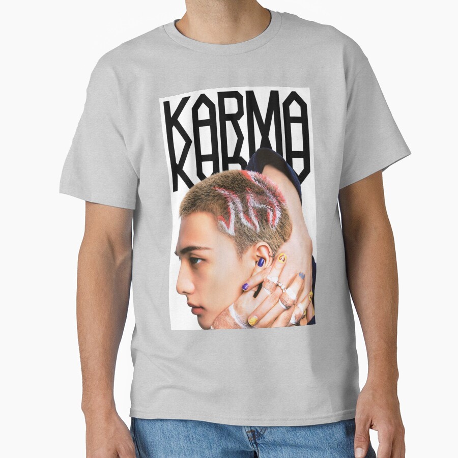 Stray Kids Karma Hyunjin T-shirt - Image 3