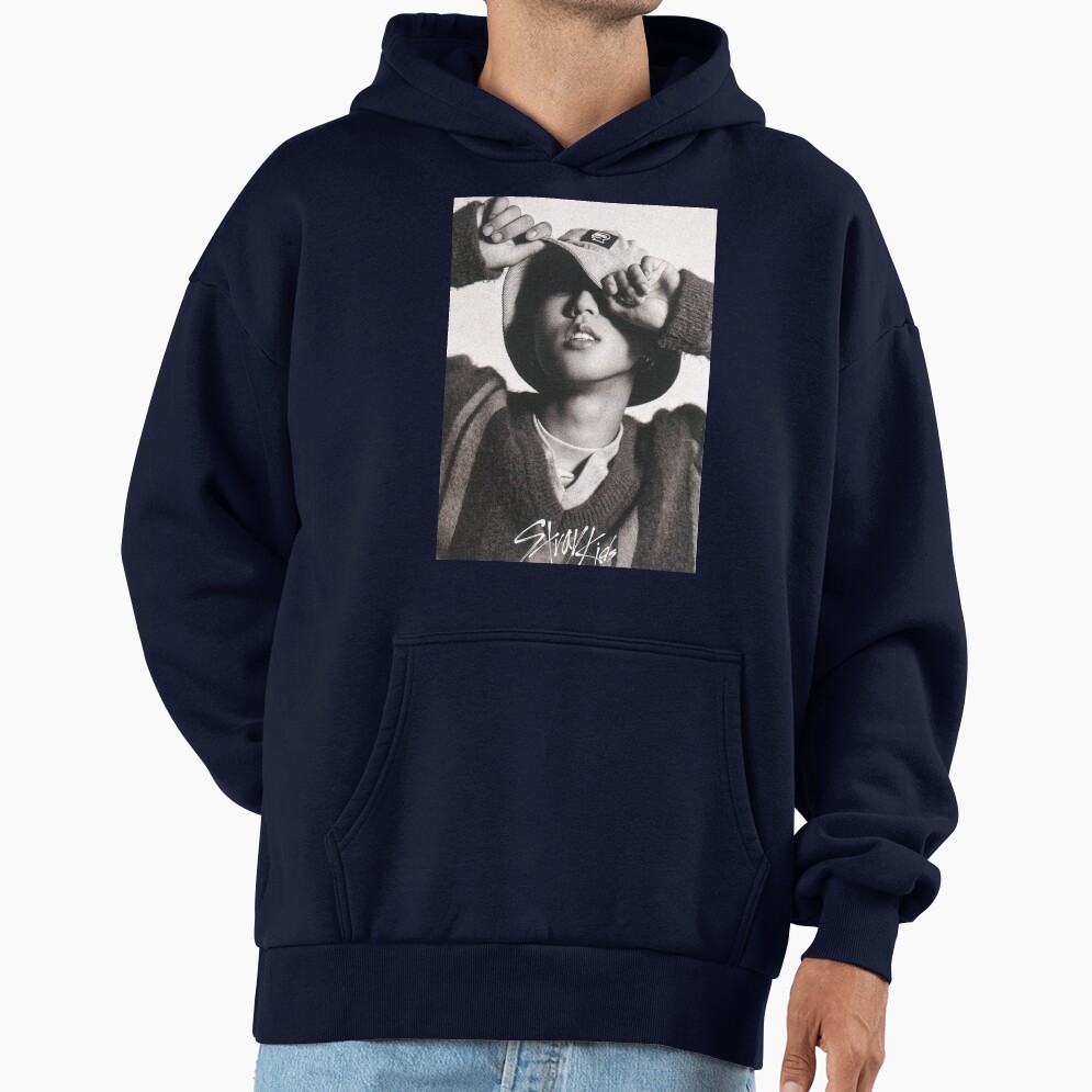 Han Black And White Hot Photoshoot Hoodie - Image 5
