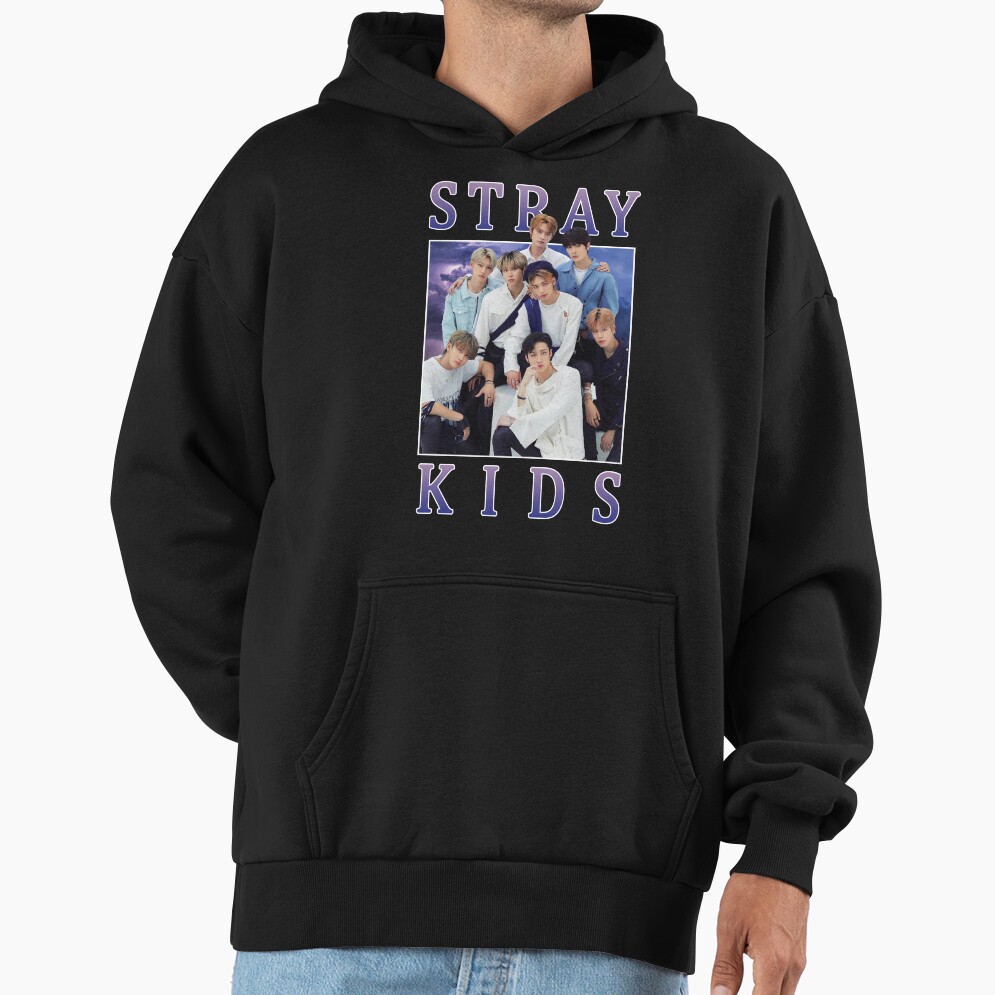 Stray Kids Vintage Retro Band Hoodie