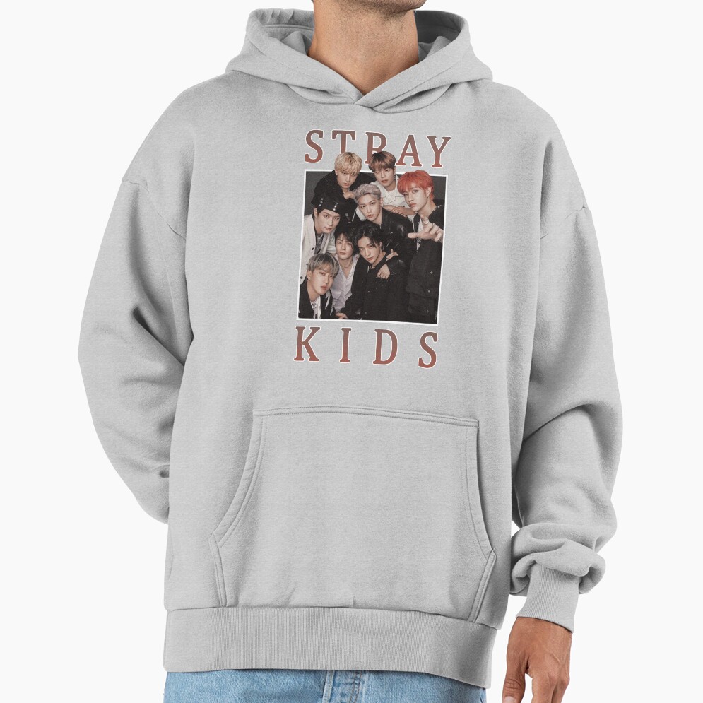 Best Stray Kids Vintage Retro Band Hoodie - Image 4