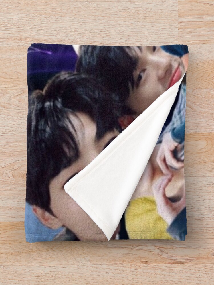 Stray Kids Collage Throw Blanket - Image 2