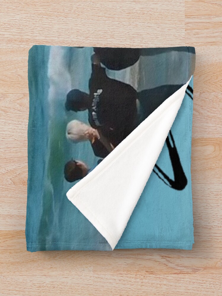 Stray Kids Pastel Blue Summer Throw Blanket - Image 2