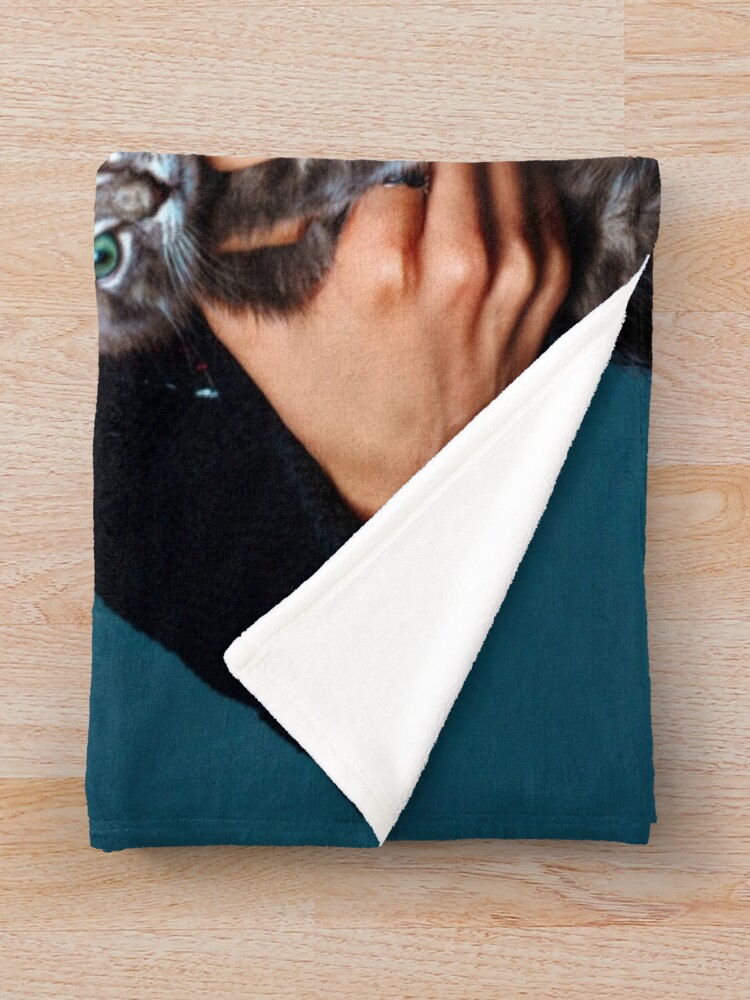 Stray Kids Kitten Interview Han Throw Blanket - Image 2
