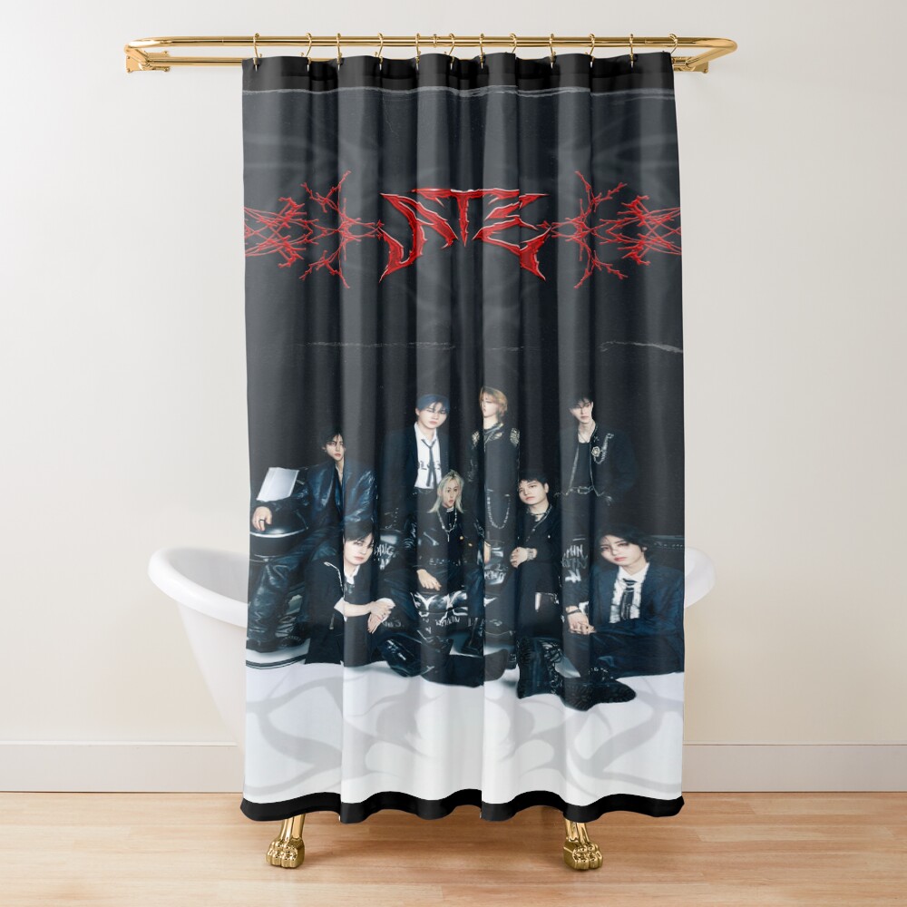 Ate Stray Kids Kpop Shower Curtain