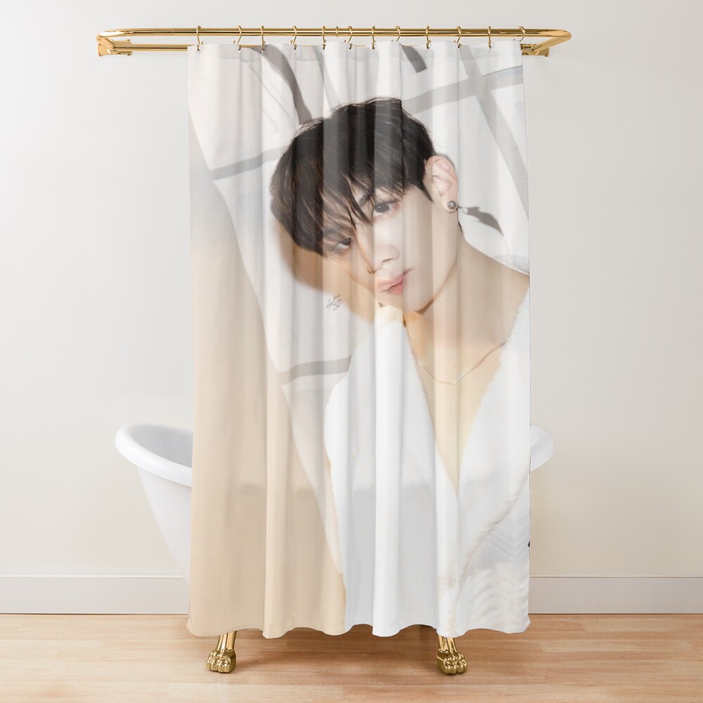 Stray Kids Bang Chan Shower Curtain