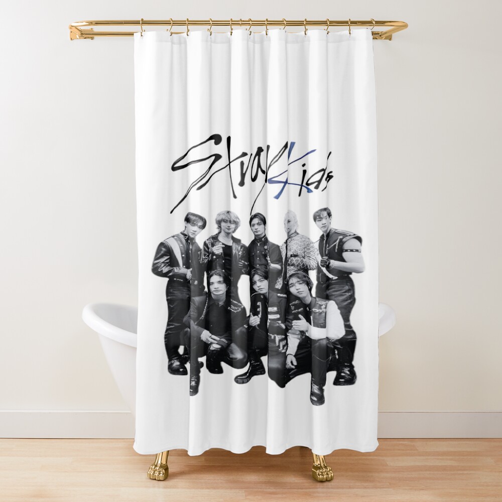 Stray Kids Kpop Shower Curtain