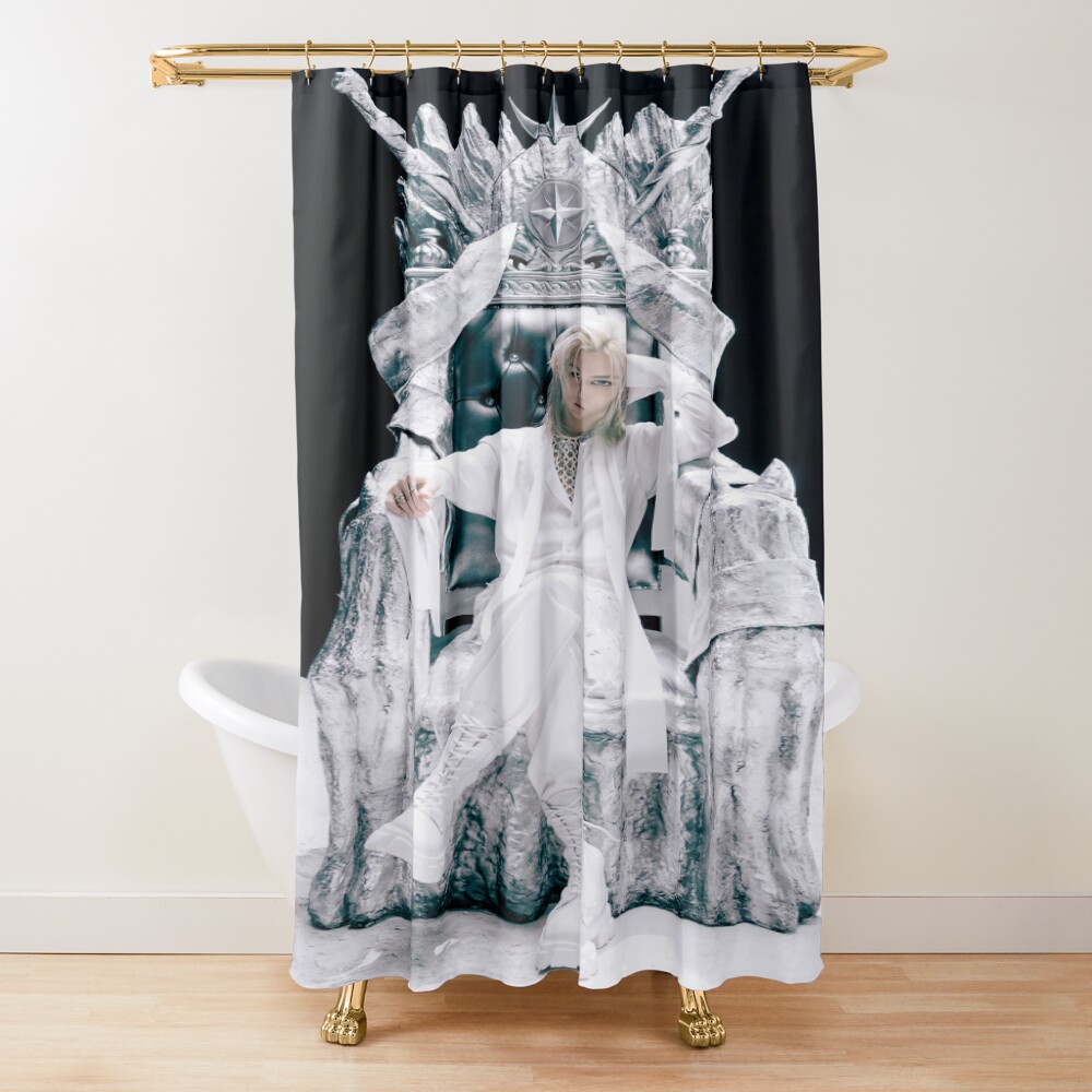 Stray Kids Felix Giant Shower Curtain