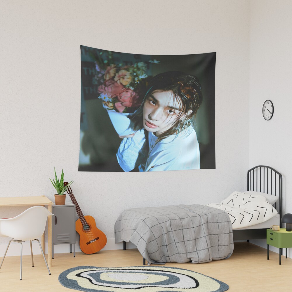 Hyunjin Stray Kids World Tour Tapestry