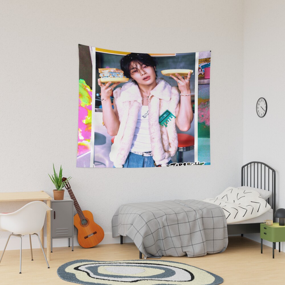 Jeongin In Maknae Stray Kids Tapestry