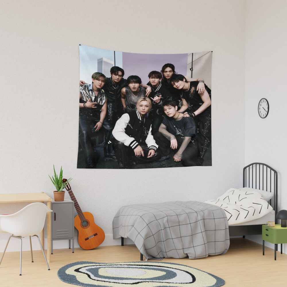 Stray Kids Cute Heart You Make Tapestry