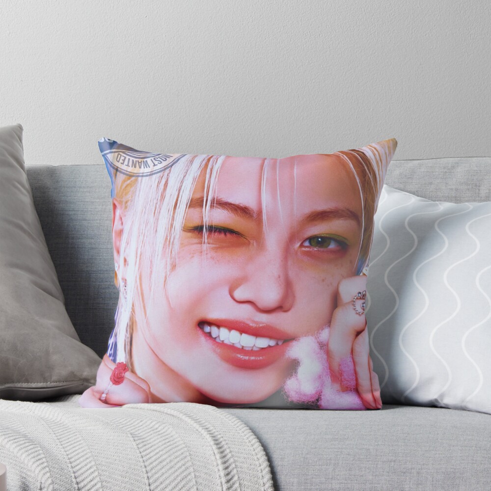 Felix Stray Kids Band Throw Pillow
